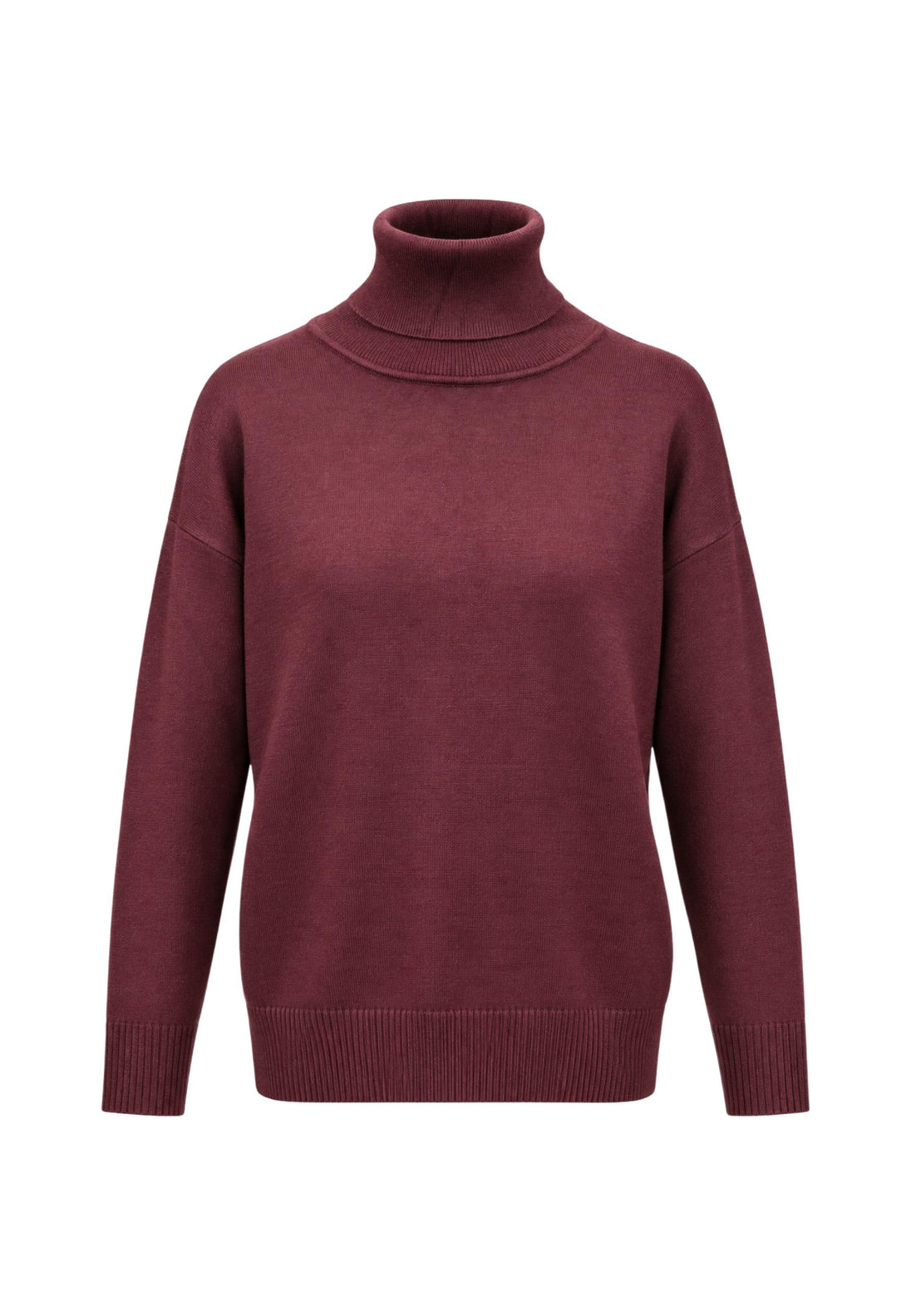 Pull Choral couleur bordeaux — vue 2