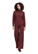 Pull Choral couleur bordeaux — vue 3