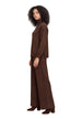 Pull Choral couleur marron — vue 3