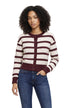 Cardigan Choral couleur bordeaux