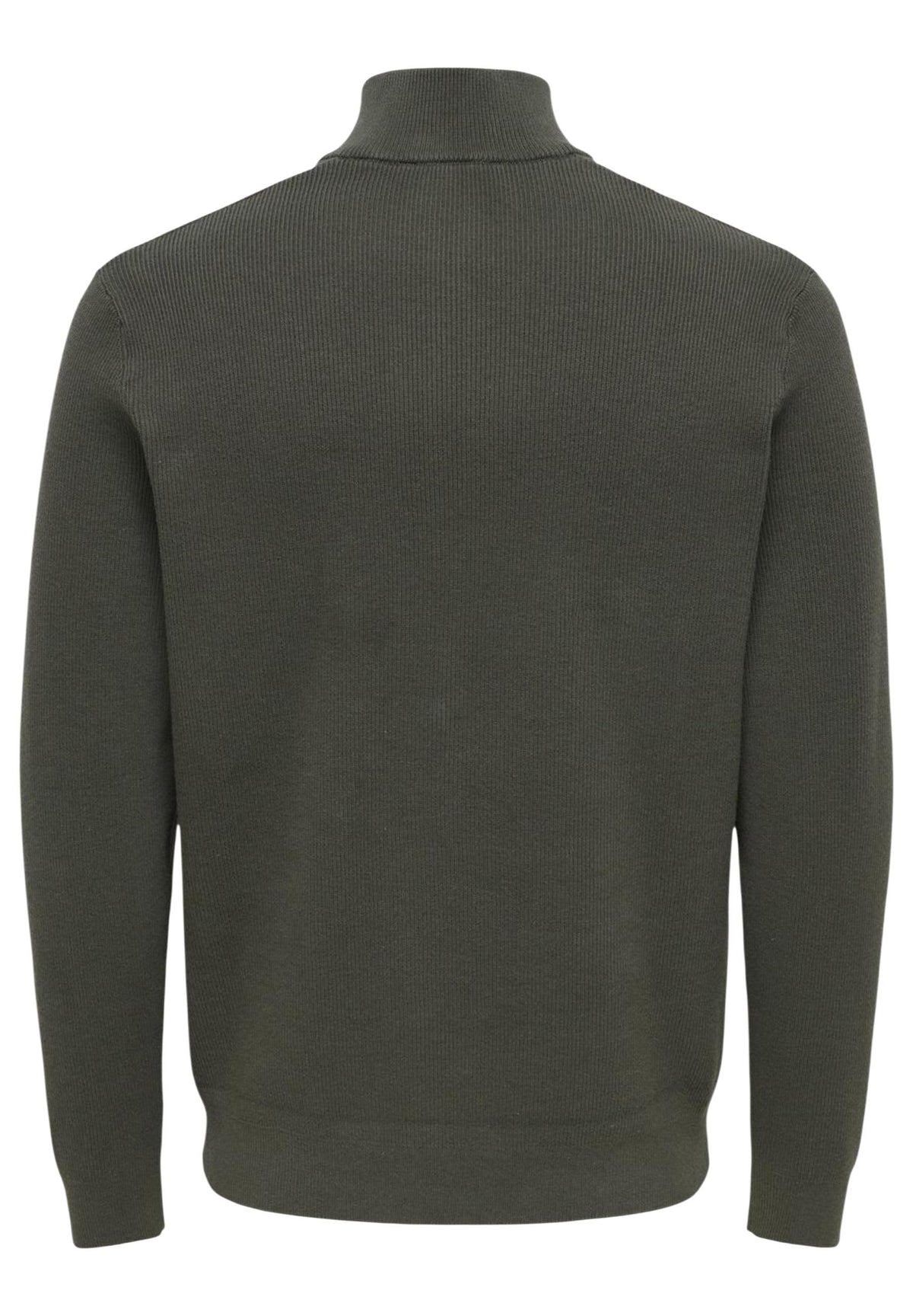 Pull Only & Sons couleur vert — vue 5
