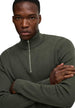 Pull Only & Sons couleur vert — vue 2