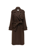 Manteau Only couleur marron — vue 3