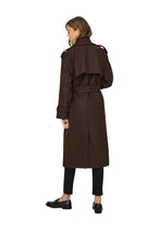 Manteau Only couleur marron — vue 2