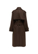 Manteau Only couleur marron — vue 4