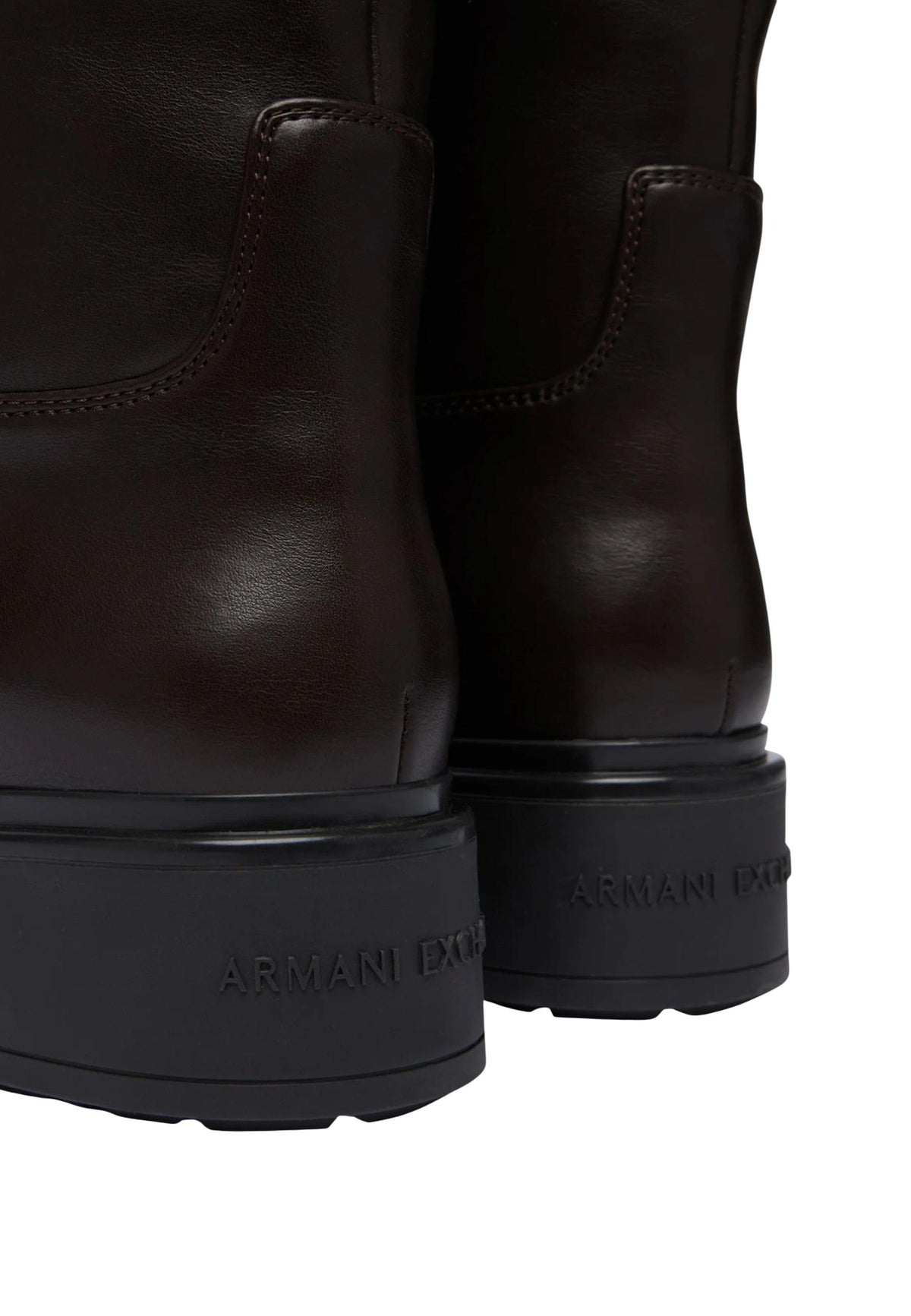 Bottes Armani Exchange couleur marron — vue 5