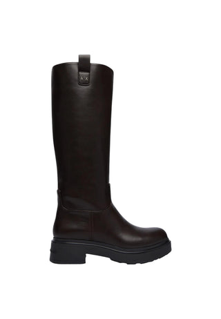 Bottes Armani Exchange couleur marron
