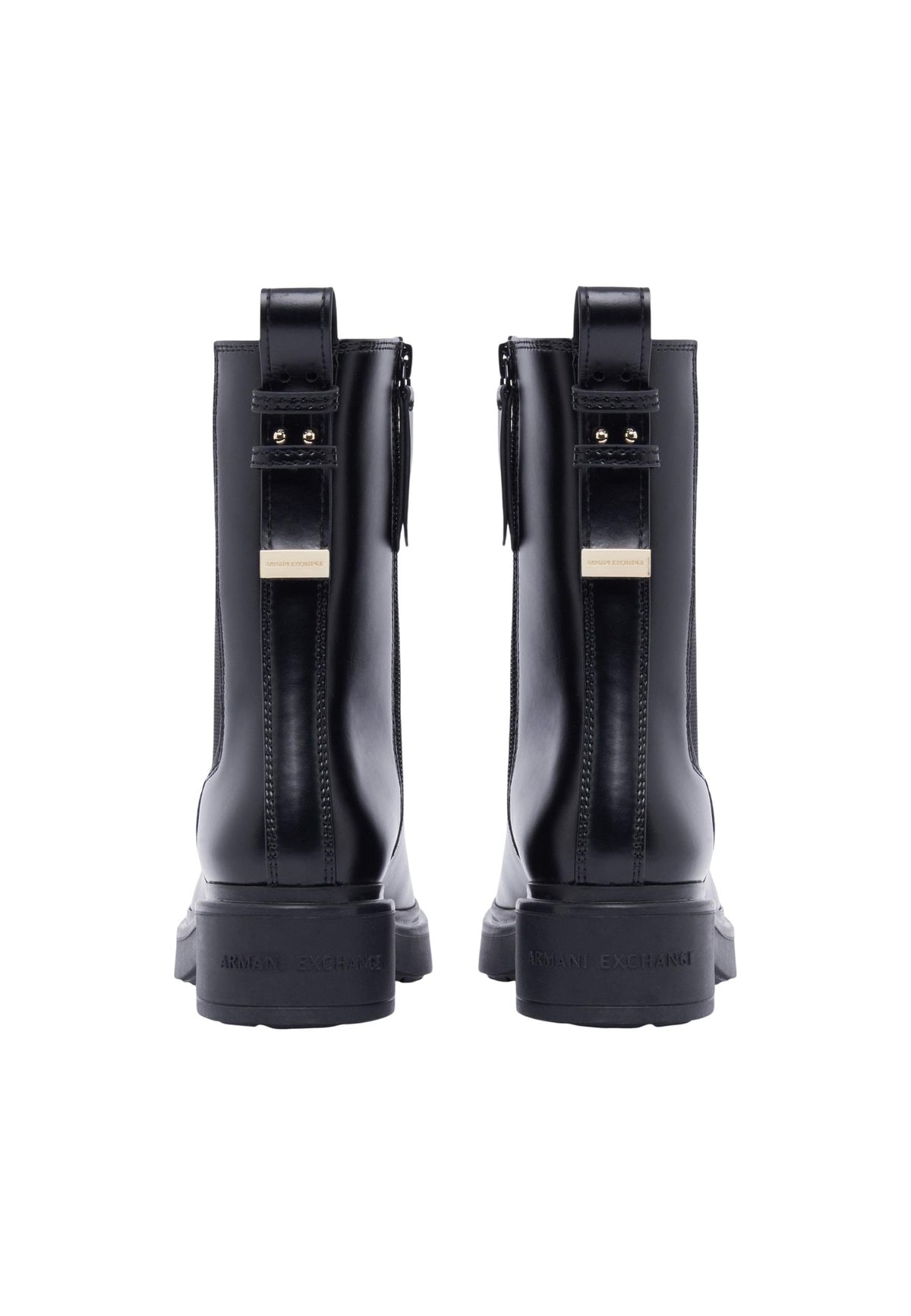 Bottes Armani Exchange couleur noir — vue 5