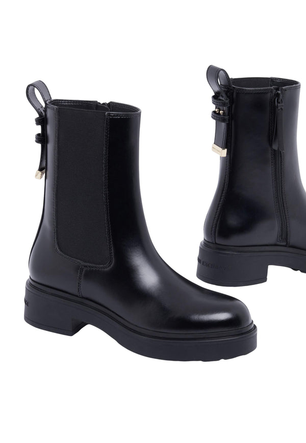 Bottes Armani Exchange couleur noir — vue 2
