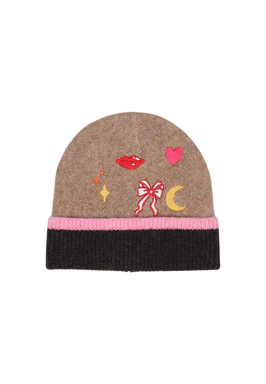 Chapeau Pieces couleur beige