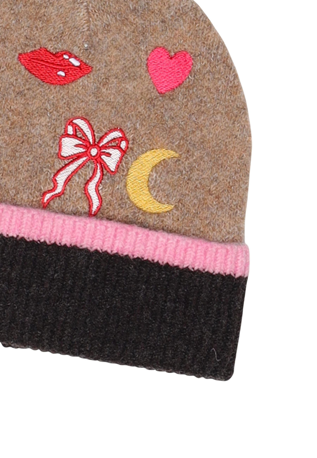Chapeau Pieces couleur beige — vue 2