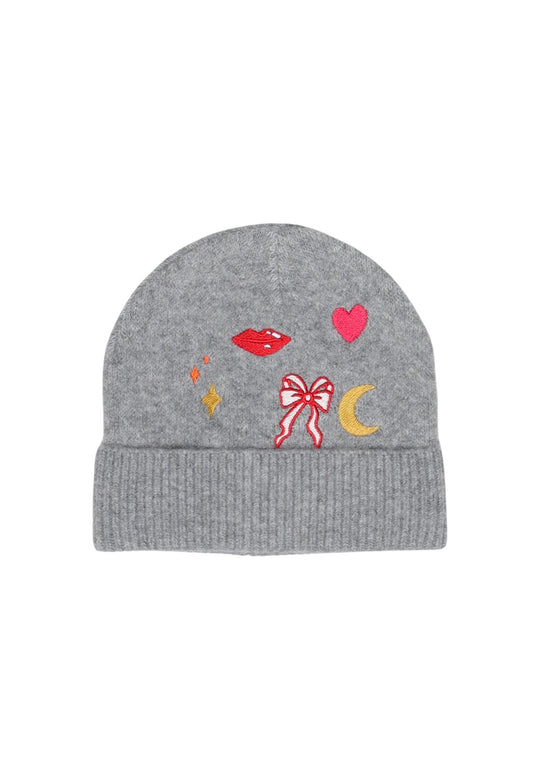 Chapeau Pieces couleur gris