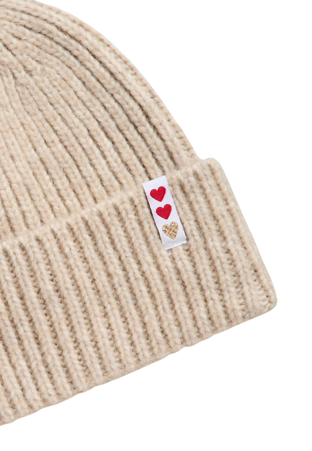 Chapeau Pieces couleur beige — vue 3