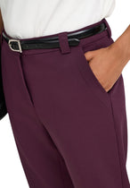 Pantalon Only couleur bordeaux — vue 2