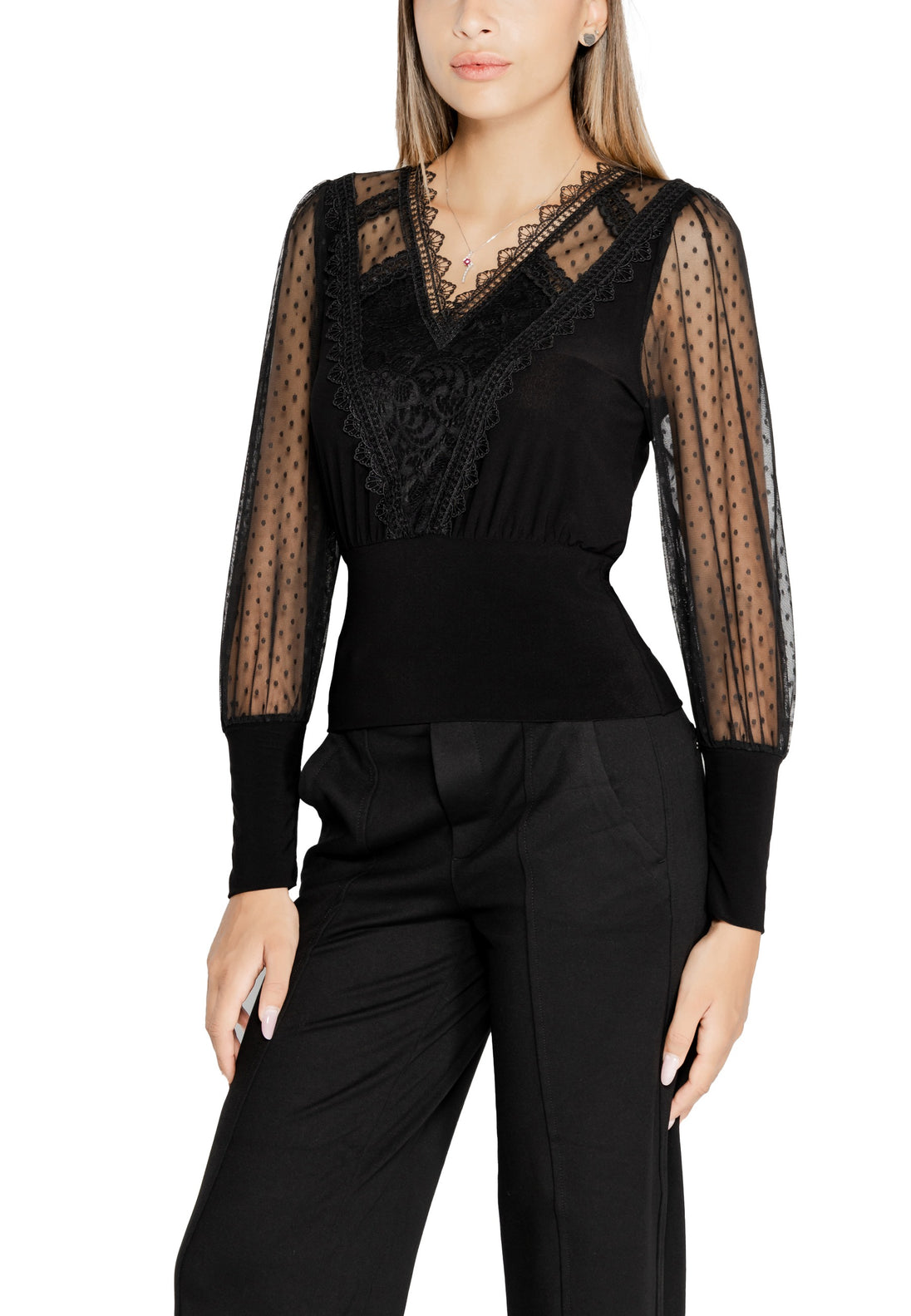 Blouse Morgan De Toi couleur noir — vue 3