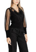 Blouse Morgan De Toi couleur noir — vue 4