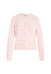 Cardigan Morgan De Toi couleur rose — vue 4
