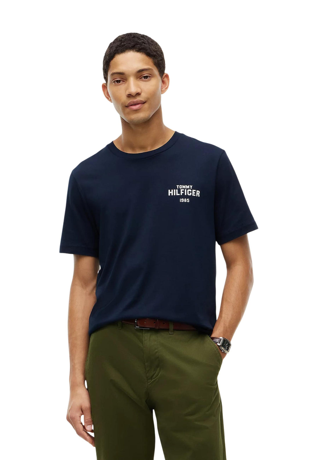 T-shirt Tommy Hilfiger couleur bleu