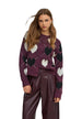 Cardigan Only couleur bordeaux