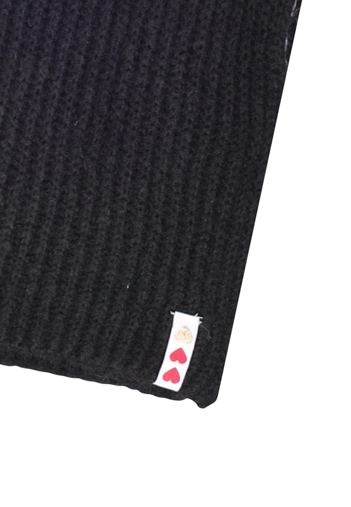 Écharpe Pieces couleur noir — vue 4