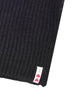 Écharpe Pieces couleur noir — vue 4