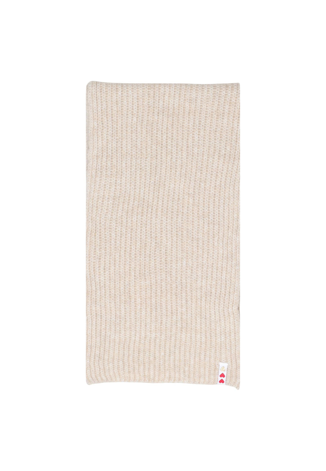 Écharpe Pieces couleur beige — vue 3