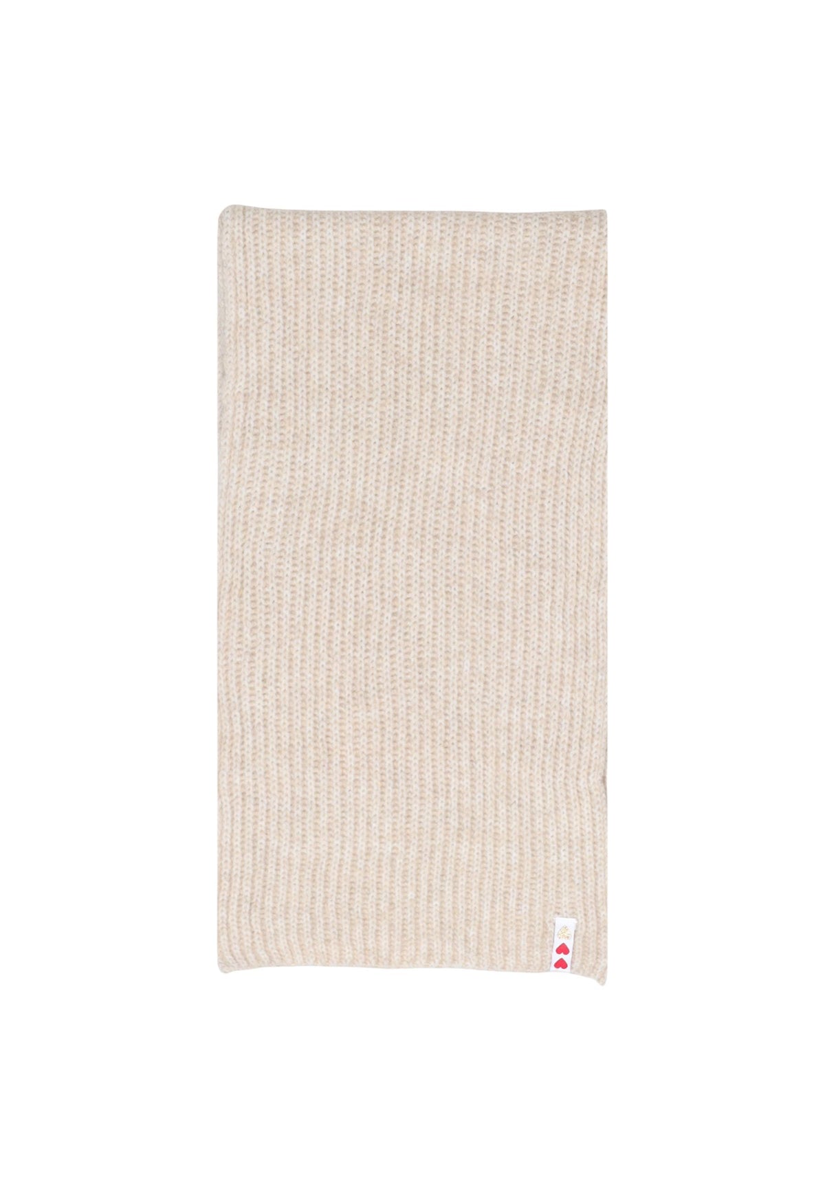 Écharpe Pieces couleur beige — vue 3