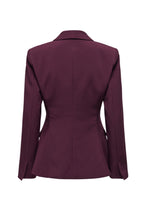 Veste Only couleur violet — vue 4
