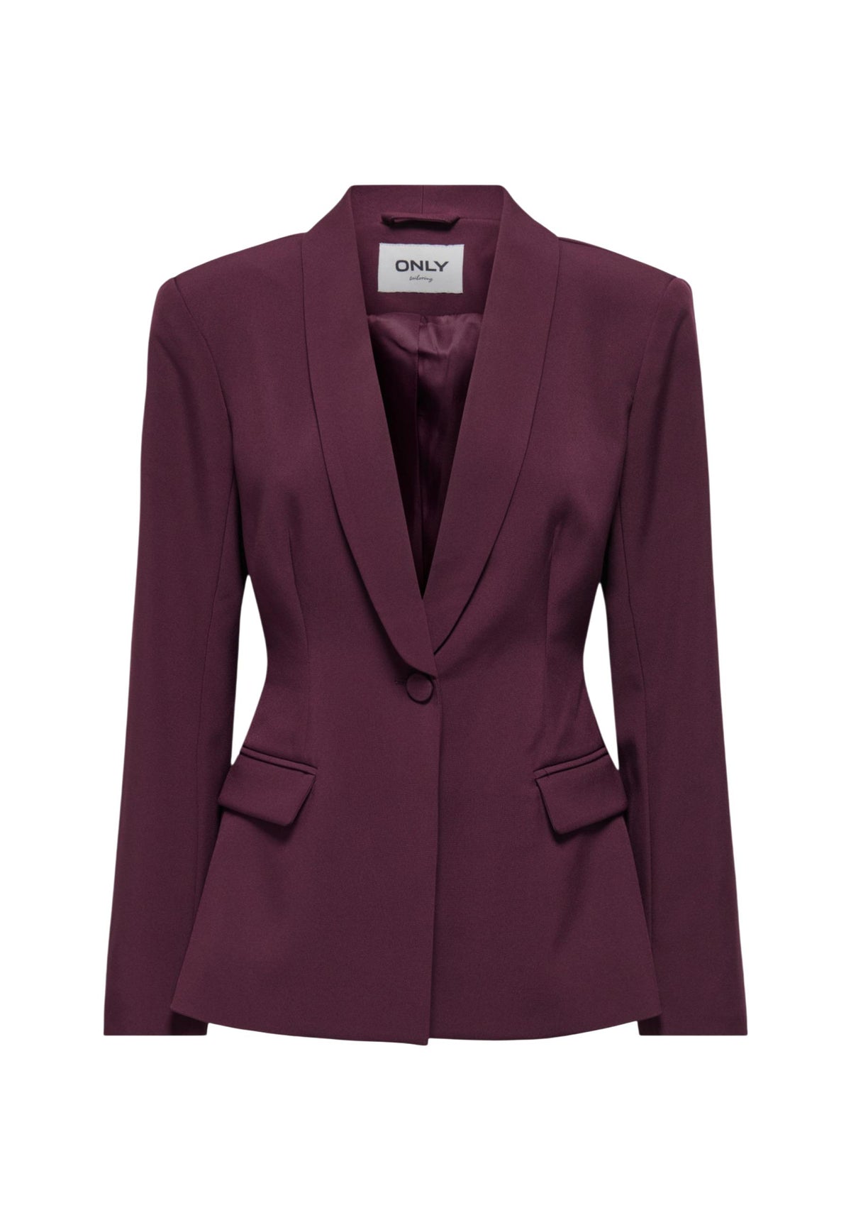 Veste Only couleur violet — vue 3