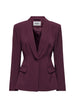 Veste Only couleur violet — vue 3