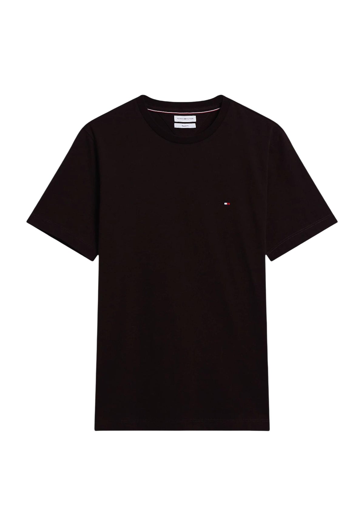 T-shirt Tommy Hilfiger couleur marron — vue 5