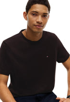 T-shirt Tommy Hilfiger couleur marron — vue 3
