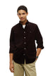 Chemise Tommy Hilfiger couleur marron