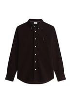 Chemise Tommy Hilfiger couleur marron — vue 5