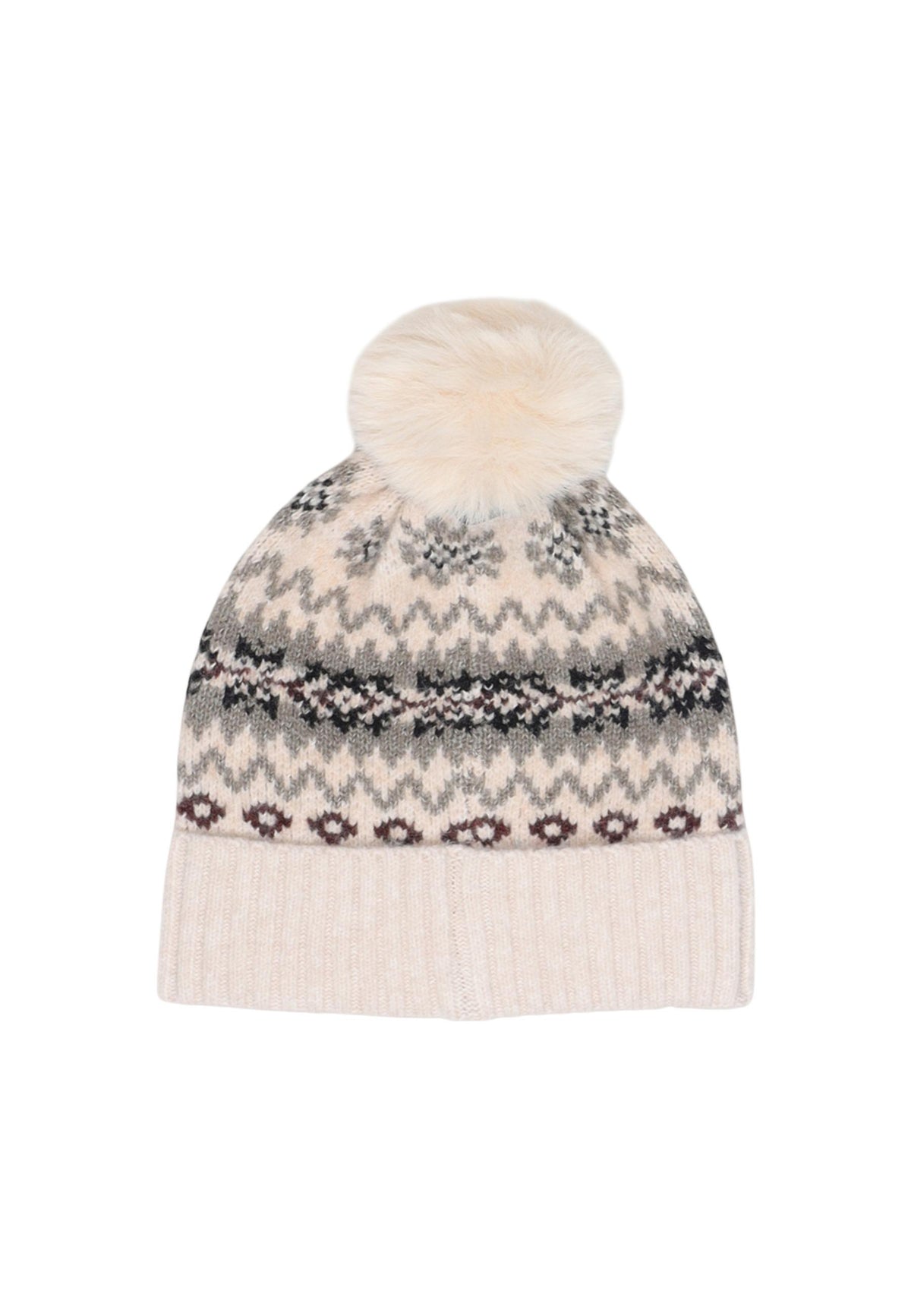Chapeau Pieces couleur beige — vue 3
