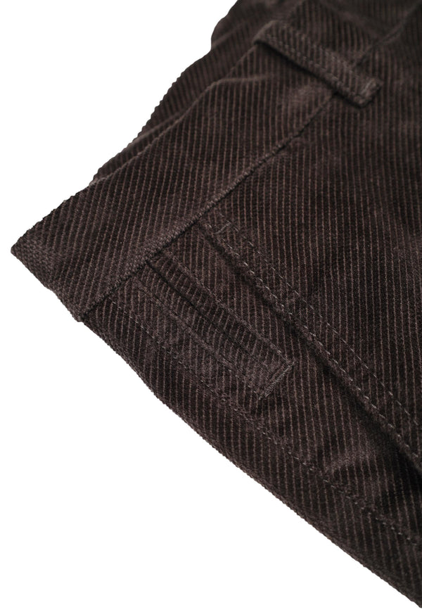 Pantalon Borghese couleur marron — vue 2
