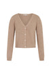 Cardigan Morgan De Toi couleur beige — vue 3