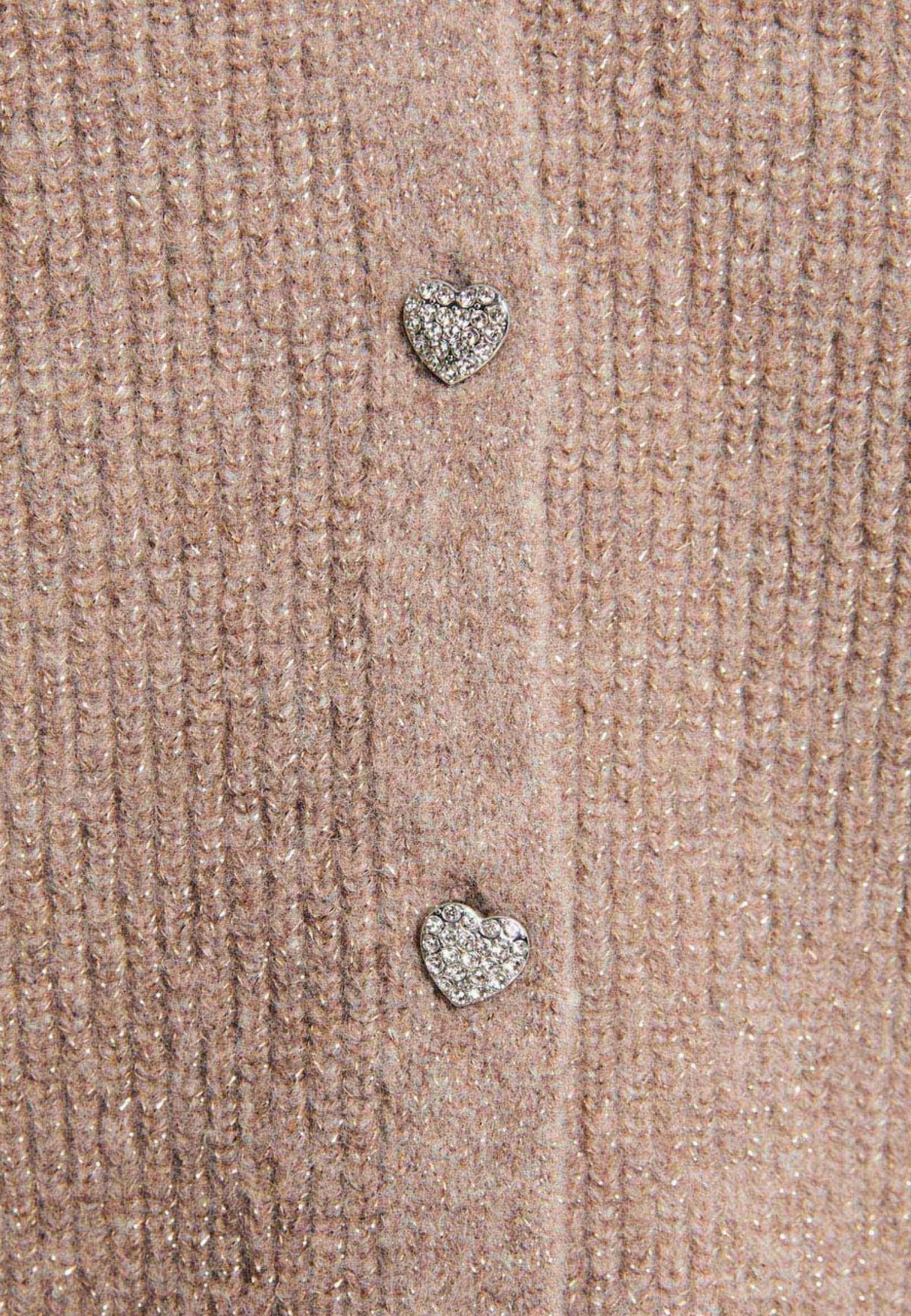 Cardigan Morgan De Toi couleur beige — vue 4