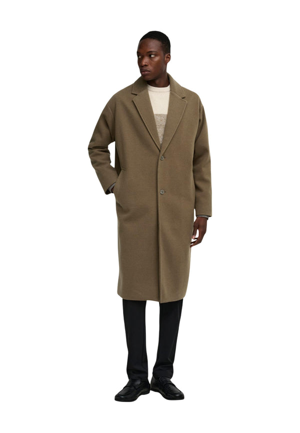 Manteau Only & Sons couleur marron