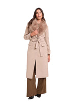 Manteau Morgan De Toi couleur beige
