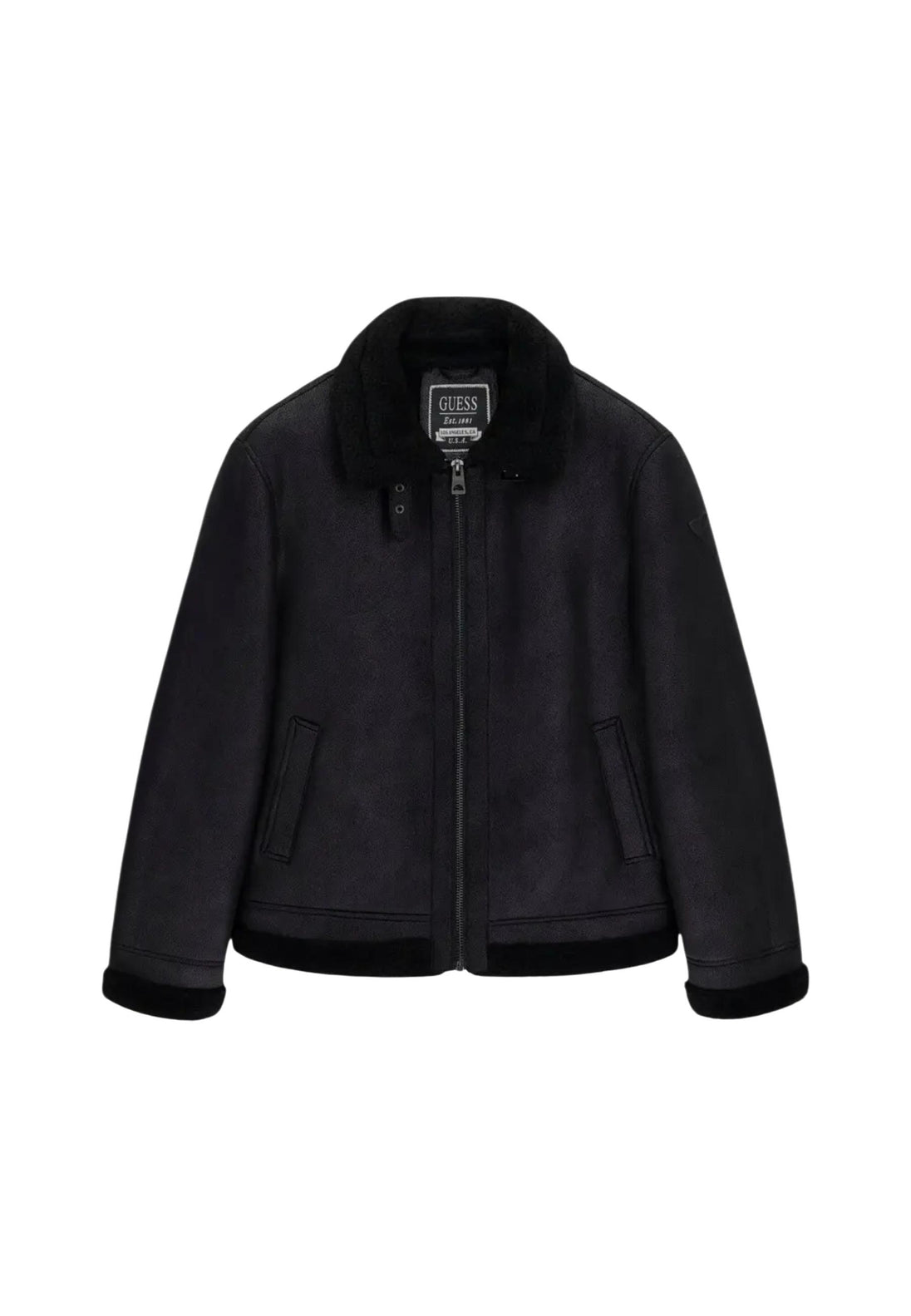 Veste Guess couleur noir — vue 2