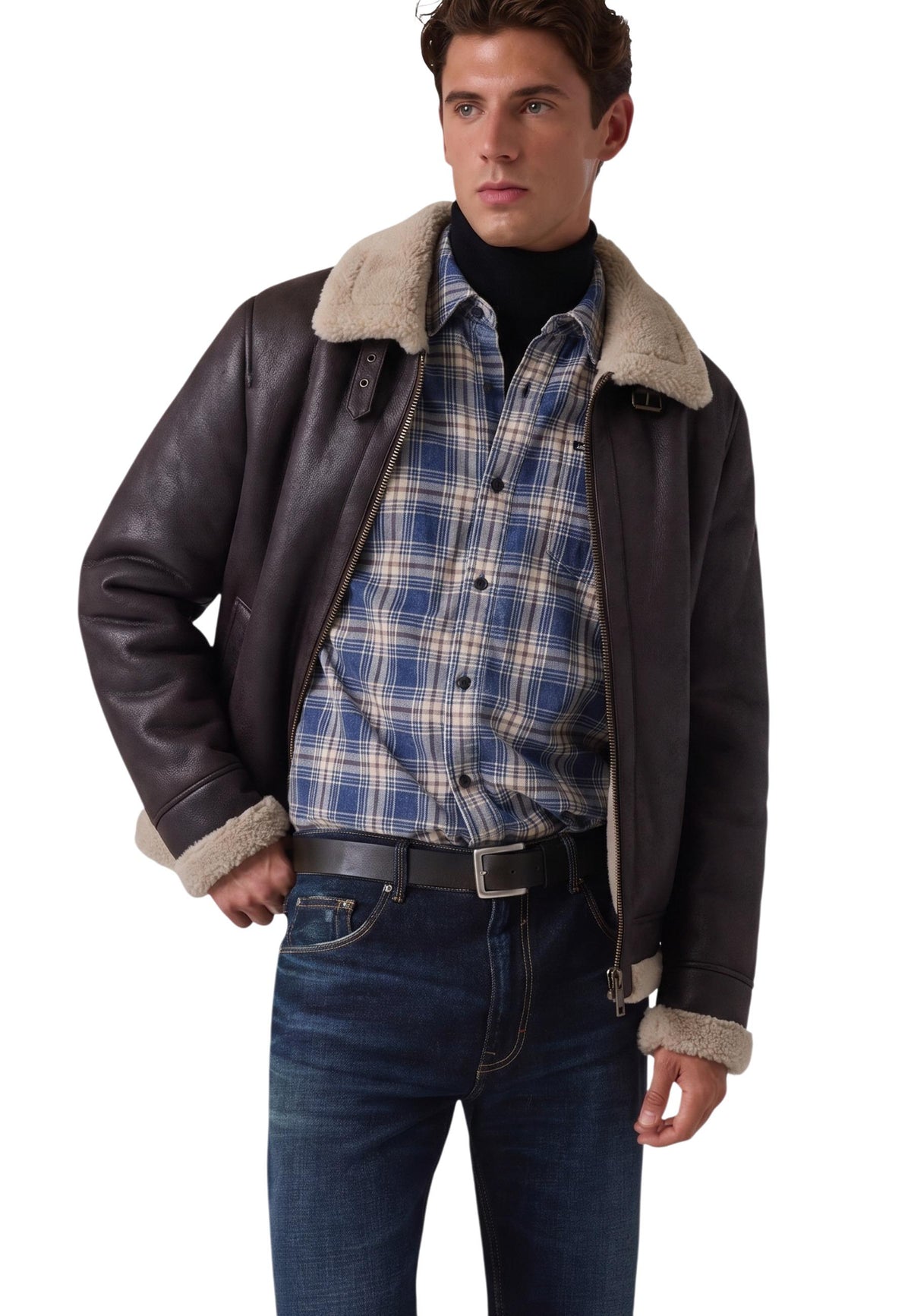 Veste Guess couleur marron