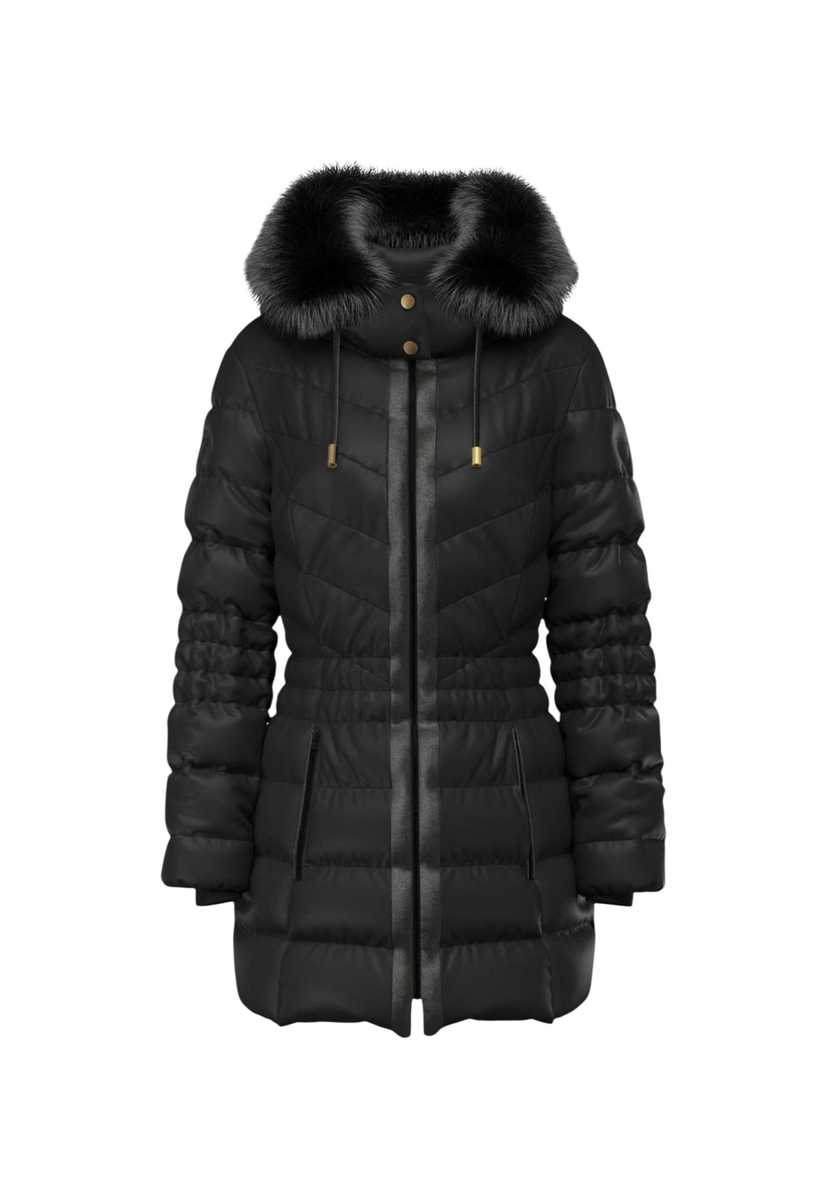 Veste Guess couleur noir — vue 4
