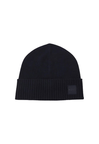 Chapeau Boss couleur bleu