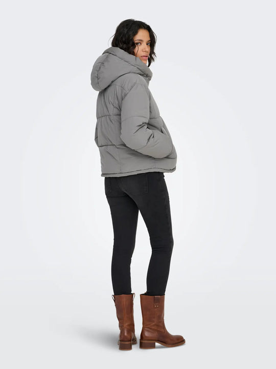 Veste Only couleur gris — vue 2