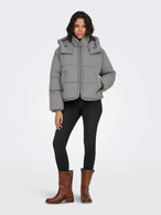 Veste Only couleur gris — vue 4