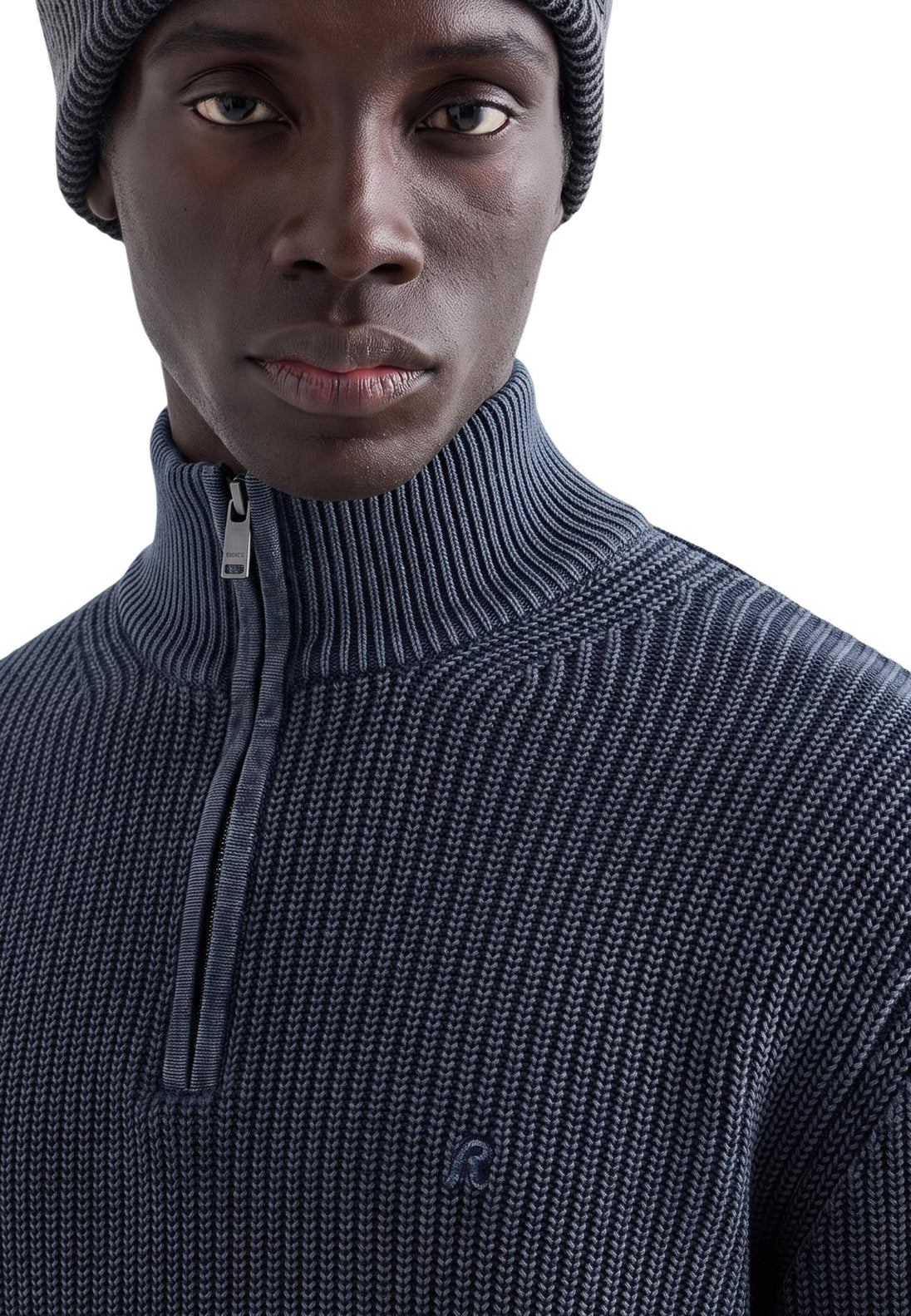 Pull Replay couleur bleu — vue 2