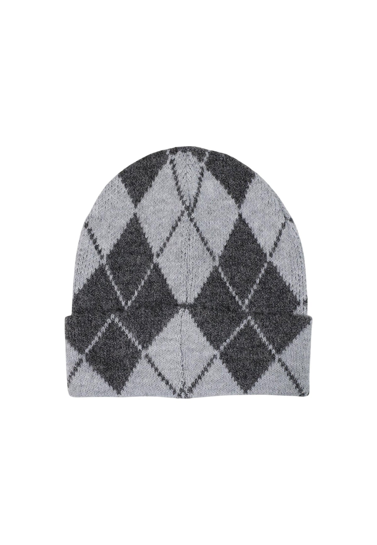 Chapeau Pieces couleur gris — vue 3