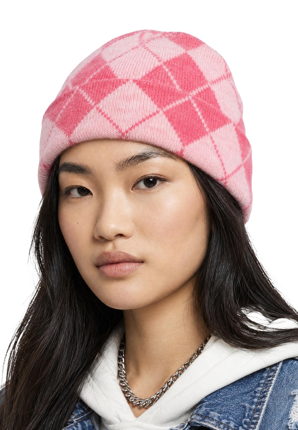 Chapeau Pieces couleur rose — vue 4