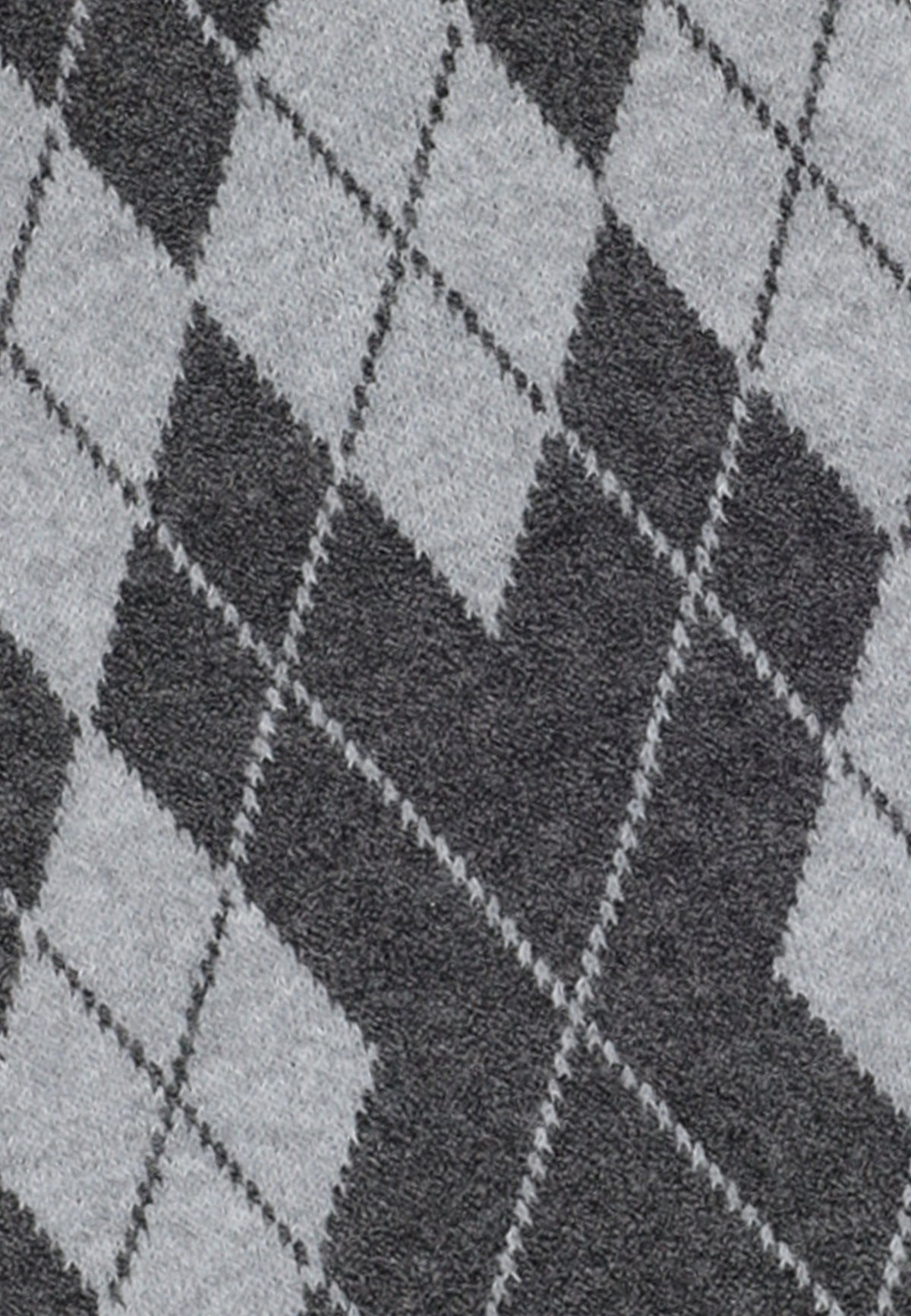 Écharpe Pieces couleur gris — vue 2
